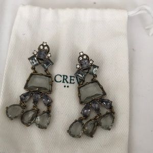J crew great stone earrings